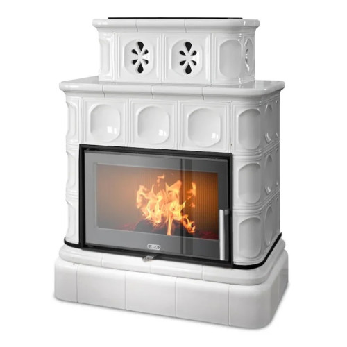 Kachlová kamna ABX Karelie exklusive, kachlový sokl, Perle